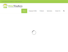 Tablet Screenshot of bilaltraders.com